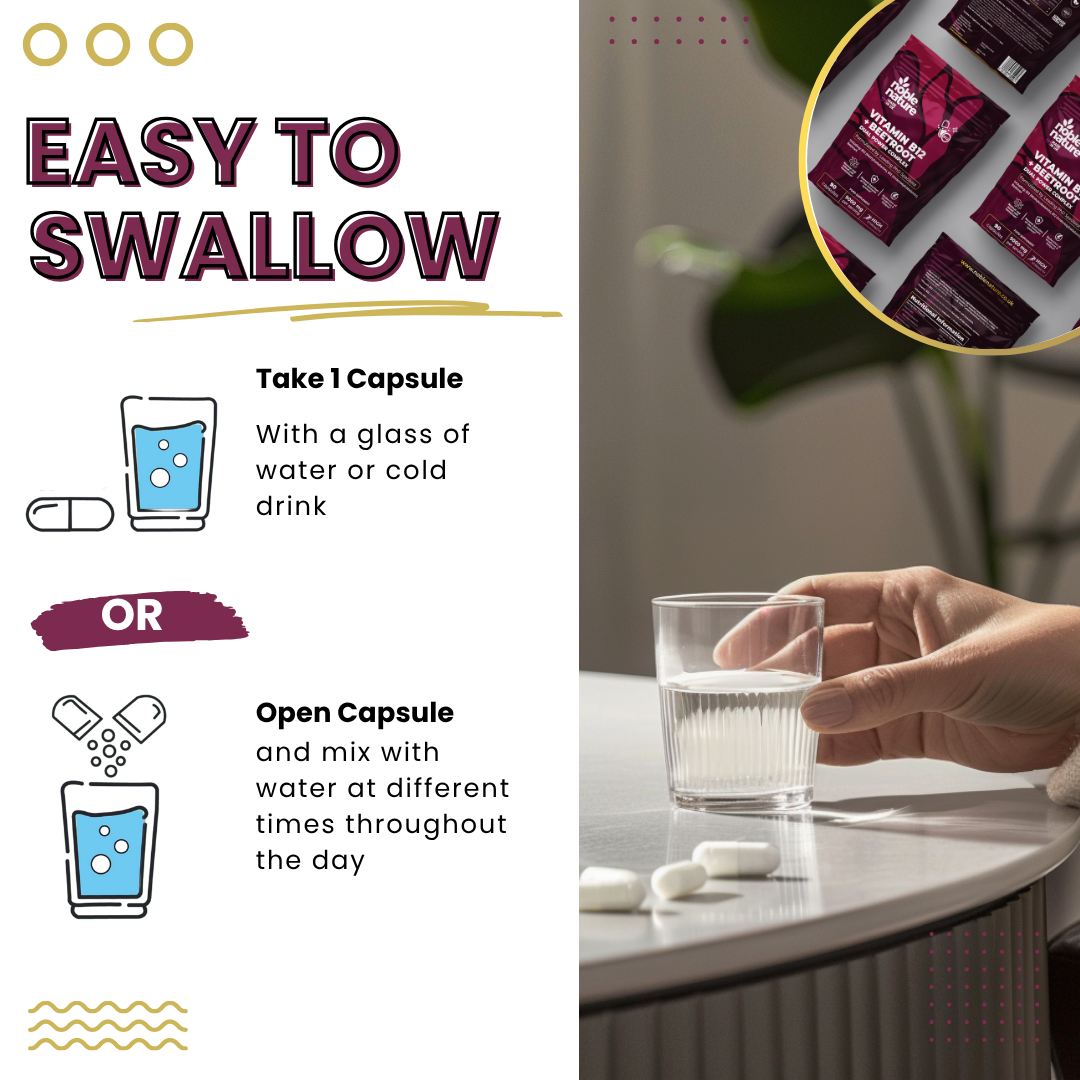 Vitamin B12 & Beetroot Dual power