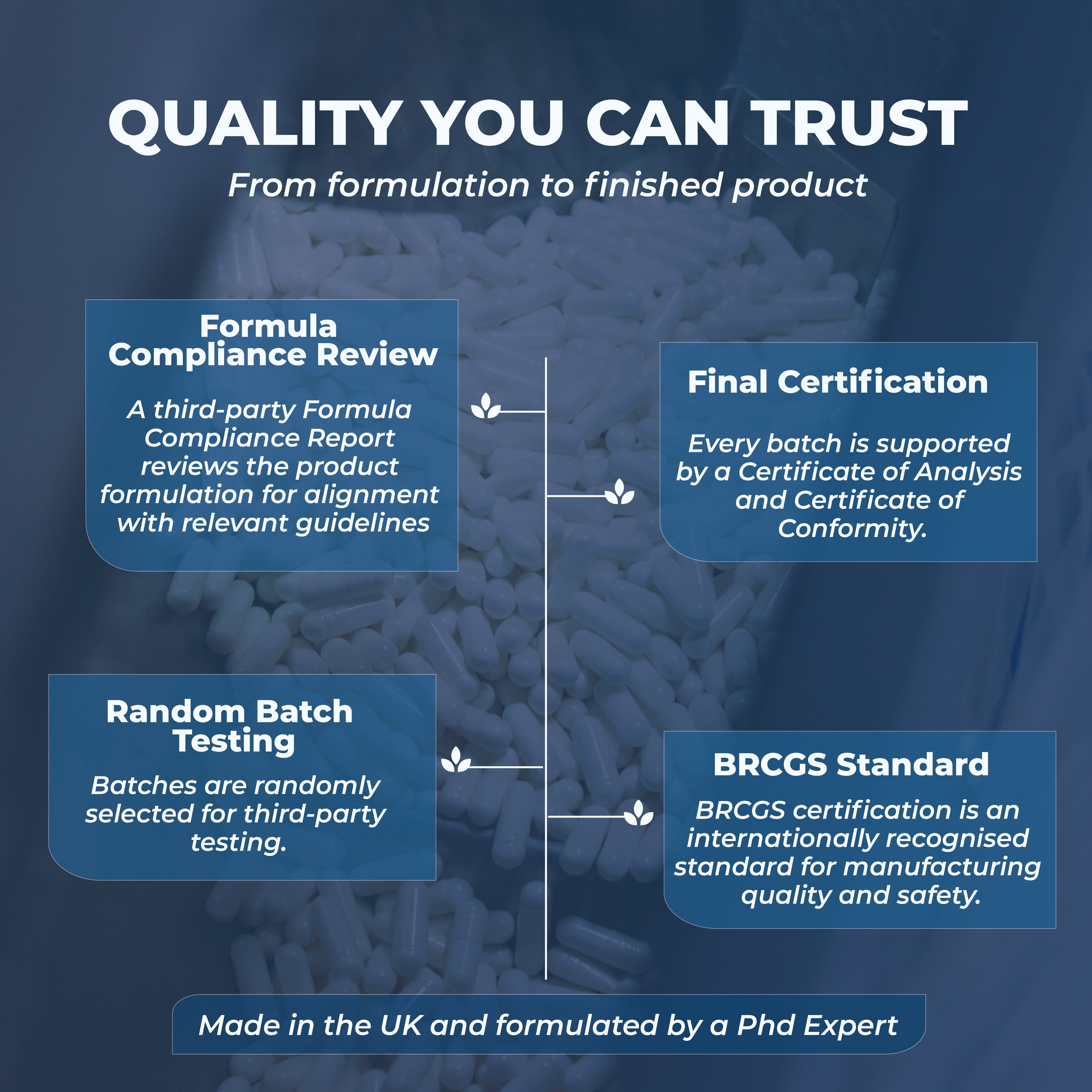 Magnesium Glycinate 5 in 1 high strength 90 Capsules