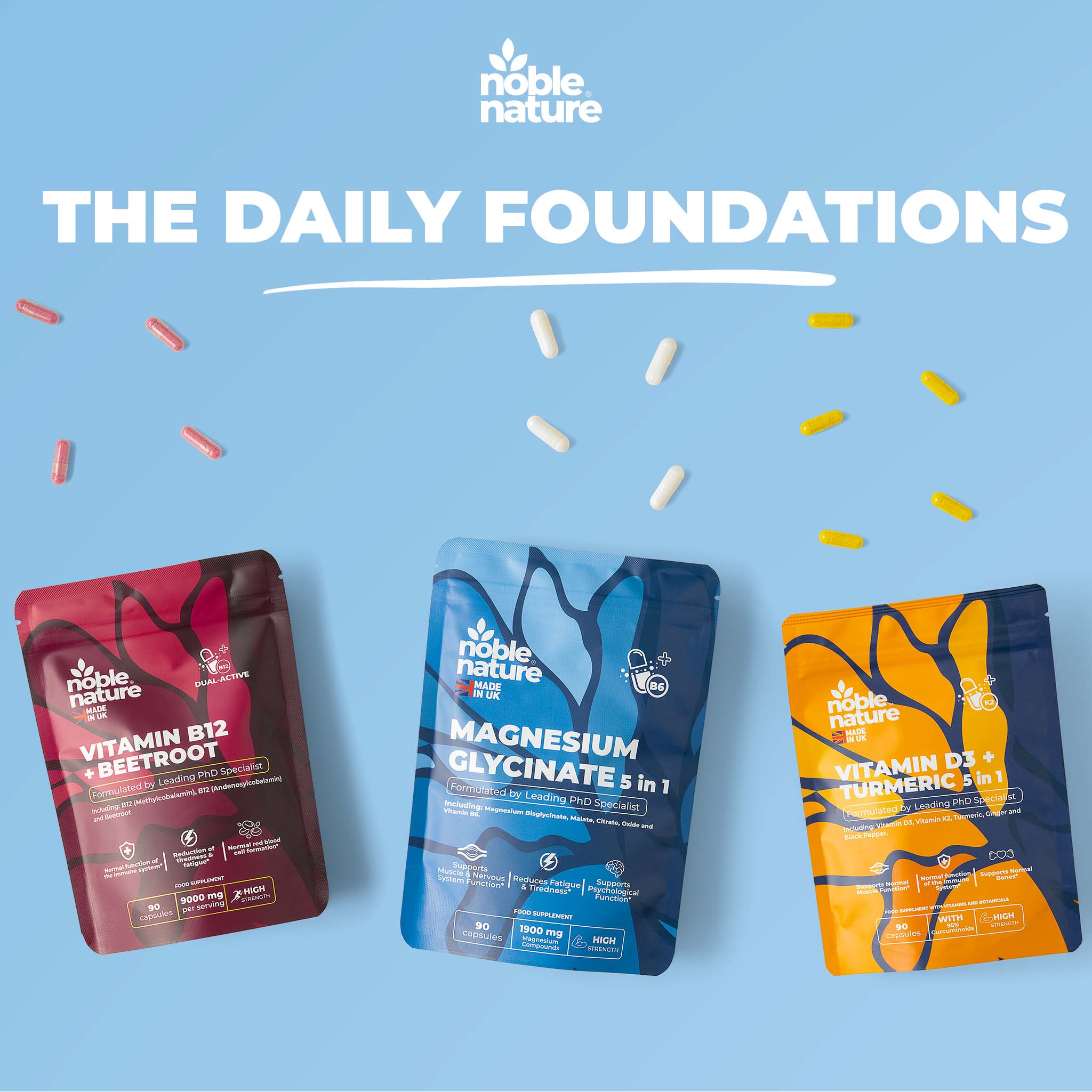 NobleNature | The Daily Foundation – Essential Energy, Immunity & Vitality Bundle