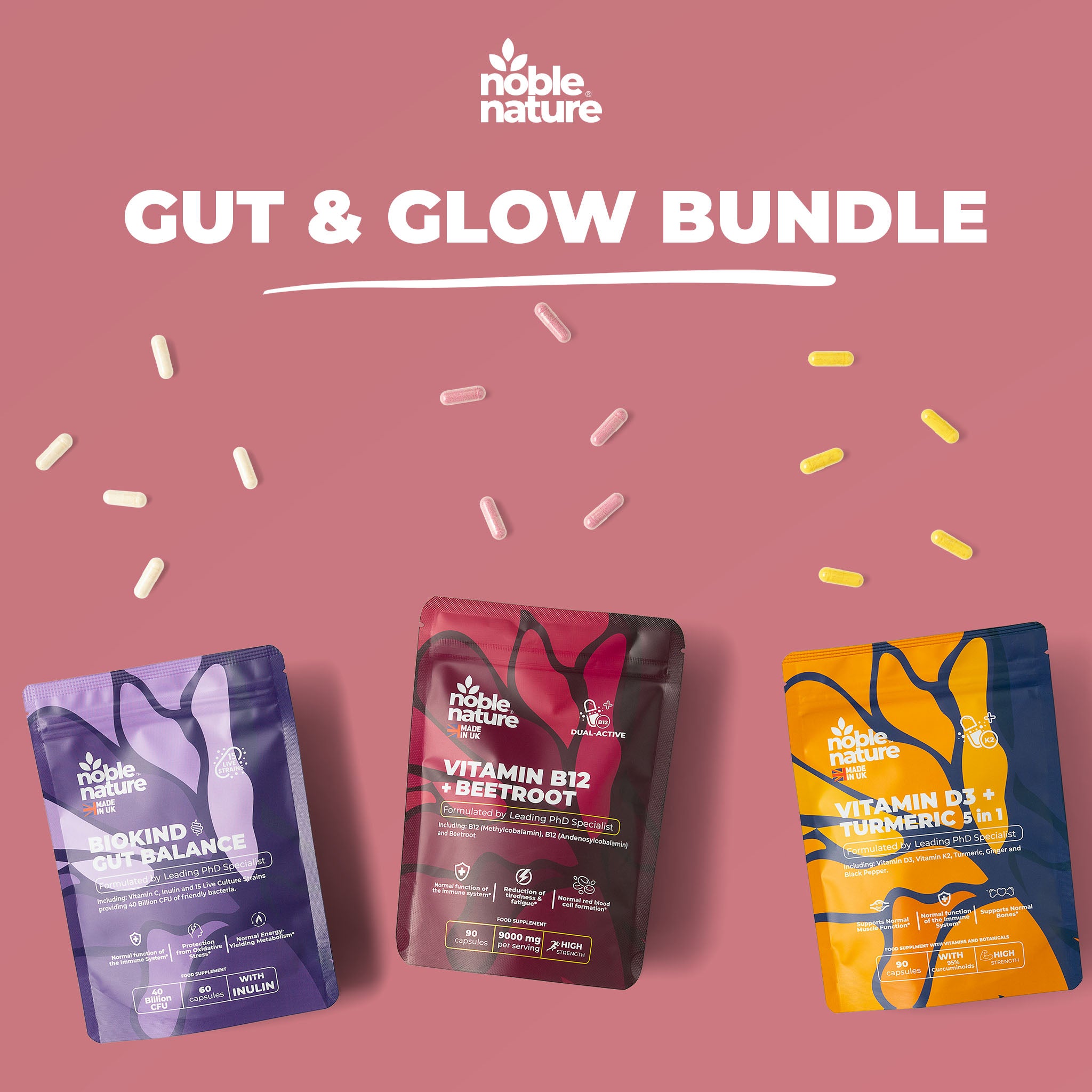 NobleNature Gut & Glow Bundle