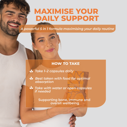 Vitamin D3 4000IU & Vitamin K2 100μg (MK7) | 90 capsules | High Strength
