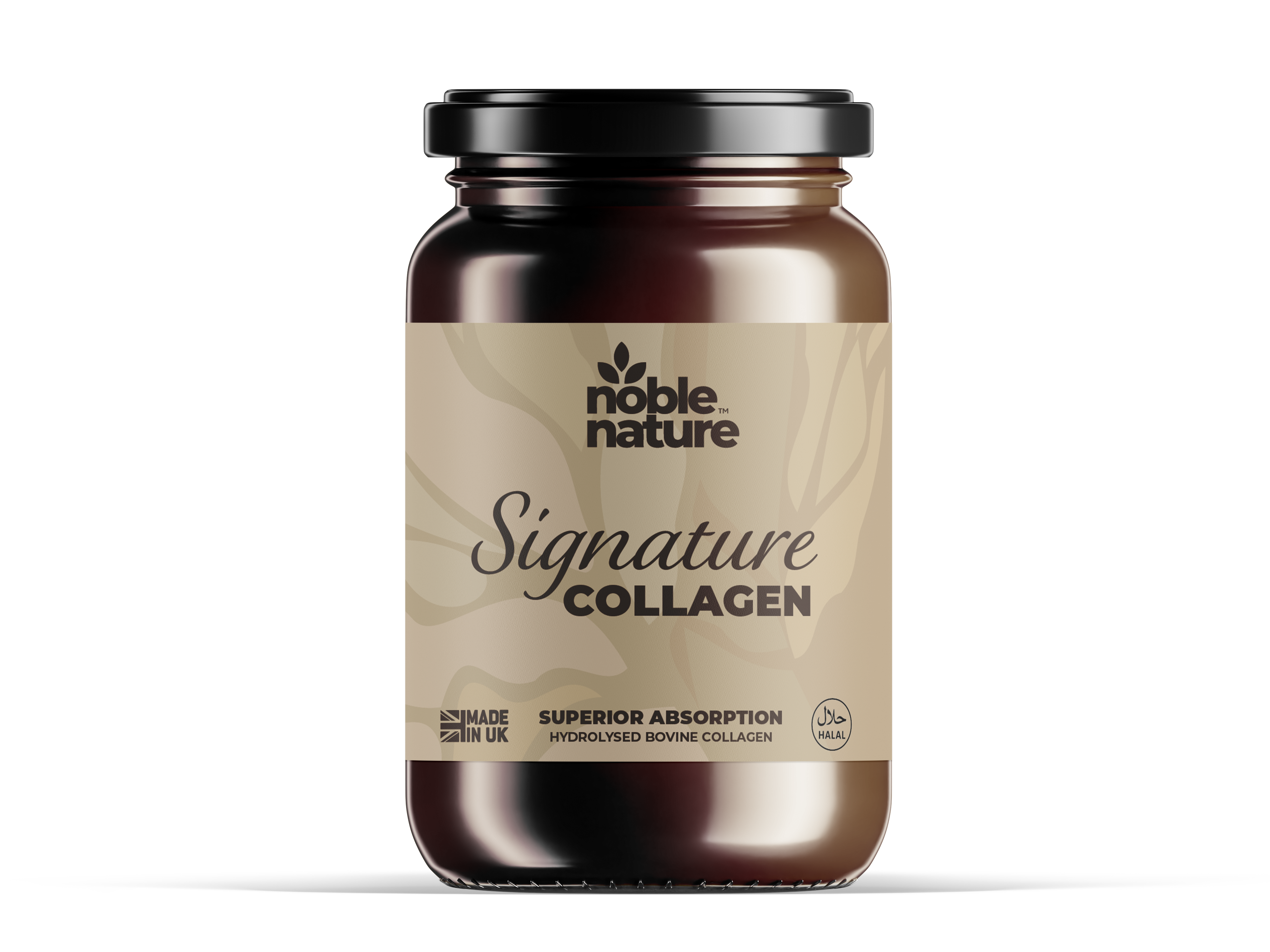 Signature Grass-Fed Bovine Collagen Powder - 100% Hydrolysed Collagen Peptides Type 1 & 3